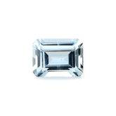 AQUAMARINE CUT OCTAGON (A/SI) 8X6MM 1.43 Cts.