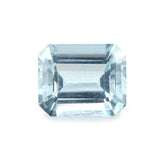 AQUAMARINE CUT OCTAGON (B/SI) 12X10MM 5.60 Cts.