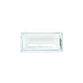 AQUAMARINE CUT BAGUETTE (C/SI) 11X5MM 1.30 Cts.
