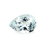 AQUAMARINE CUT PEAR (C/HI) 14X10MM 4.85 Cts.