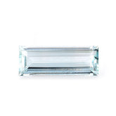 AQUAMARINE STEP CUT BAGUETTE (A/CLEAN) (GREENISH) 16X6MM 3.15 Cts.