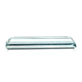 AQUAMARINE STEP CUT BAGUETTE (A/CLEAN) (GREENISH) 20X5MM 5.20 Cts.