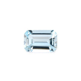 AQUAMARINE CUT OCTAGON (A/CLEAN) 6X4MM 0.52 Cts.