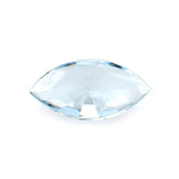 AQUAMARINE DIAMOND CUT BUFFTOP MARQUISE (A/CLEAN) 14X7MM 2.25 Cts.