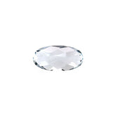 AQUAMARINE CHECKER CUT OVAL (B/CLEAN) 8X4MM 0.70 Cts.
