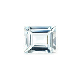 AQUAMARINE CUT BAGUETTE (C/CLEAN) 7X6MM 1.18 Cts.