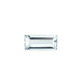 AQUAMARINE CUT BAGUETTE (C/CLEAN) 7X3MM 0.40 Cts.