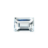 AQUAMARINE CUT BAGUETTE (C/CLEAN) 7X5MM 0.93 Cts.