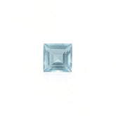 AQUAMARINE CUT SQUARE (B/TRANSLUCENT) 3.00X3.00MM 0.14 Cts.