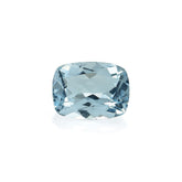 AQUAMARINE CUT CUSHION (A/CLEAN) 8.00X6.00MM 1.20 Cts.