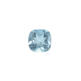 AQUAMARINE CUT CUSHION (A+/SI) 5.00X5.00MM 0.49 Cts.