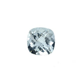 AQUAMARINE CHECKER CUT CUSHION (B/SI) 8.00X8.00MM 2.04 Cts.