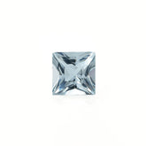 AQUAMARINE PRINCESS CUT SQUARE (C/CLEAN) 5.00X5.00MM 0.56 Cts.
