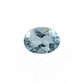 AQUAMARINE CUT OVAL (A/SI) 4.00X3.00MM 0.15 Cts.