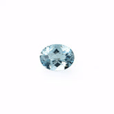 AQUAMARINE CHECKER CUT OVAL (A/SI) 9.00X7.00MM 1.55 Cts.