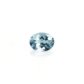 AQUAMARINE CHECKER CUT OVAL (A/CLEAN) 9.00X7.00MM 1.63 Cts.