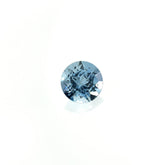AQUAMARINE CHECKER CUT ROUND (A++/SI) 6.00X6.00MM 0.72 Cts.