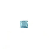 AQUAMARINE PRINCESS CUT SQUARE (A+++/HI) 1.75X1.75MM 0.04 Cts.