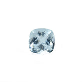 AQUAMARINE CHECKER CUT CUSHION (B/HI) 8.00X8.00MM 1.98 Cts.