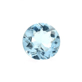 AQUAMARINE CUT ROUND (A+)(CLEAN)(WINDOW) 6.00X6.00 MM 0.76 Cts.