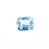 AQUAMARINE STEP CUT CUSHION (A++)(CLEAN) 10.00X8.00 MM 2.85 Cts.