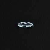 AQUAMARINE CUT OVAL (C/CLEAN) 9.50X3.50 MM 0.70 Cts.