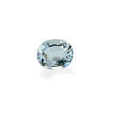 AQUAMARINE BACK STEP CUT OVAL (C) (CLEAN) 4.00X4.50 MM 0.30 Cts.