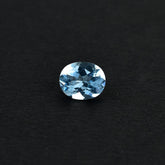 AQUAMARINE CUT OVAL (A+++)(CLEAN) 6.00X5.00 MM 0.56 Cts.