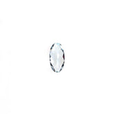 AQUAMARINE CHECKER CUT OVAL (C/CLEAN) 8.00X4.00 MM 0.70 Cts.
