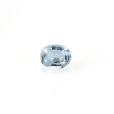 AQUAMARINE CHECKER CUT OVAL (A+++)(CLEAN) 6.00X4.50 MM 0.45 Cts.