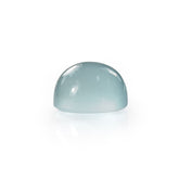 AQUAMARINE PLAIN ROUND CAB (AA)(MILKY) 8.00X8.00 MM 2.50 Cts.