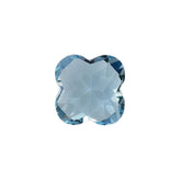 AQUAMARINE CHECKER CUT FLOWER(CLOVER)(A++)(CLEAN) 6.00X6.00 MM 1.01 Cts.