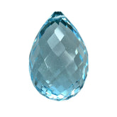 AQUAMARINE FACETED DROPS (A++)(SI) 15.00X10.00 MM 10.16 Cts.