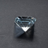 AQUAMARINE LIGHTNING CUT SQUARE 10MM 4.38 Cts.
