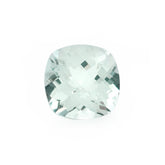 AQUAMARINE CHECKER CUT CUSHION 9MM 2.90 Cts.