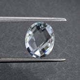 AQUAMARINE BRIOLETTE OVAL 10X8MM 2.41 Cts.