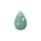 MILKY AQUAMARINE PEAR CAB 20X13MM 17.15 Cts.