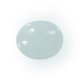 MILKY AQUAMARINE OVAL CAB 12X10MM 4.69 Cts.