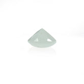 MILKY AQUAMARINE CHECKER CUT ROUND 6MM 0.75 Cts.