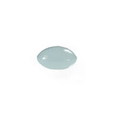MILKY AQUAMARINE LENTIL ROUND CAB 6MM 0.76 Cts.