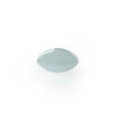 MILKY AQUAMARINE LENTIL ROUND 6MM 0.79 Cts.