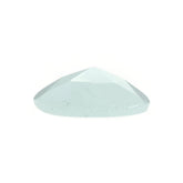 MILKY AQUAMARINE ROSE CUT ROUND 12MM 3.93 Cts.