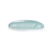 MILKY AQUAMARINE OVAL CAB 29X12 15.03 Cts.