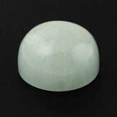 MILKY AQUAMARINE ROUND CAB 10MM 4.64 Cts.