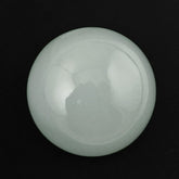 MILKY AQUAMARINE ROUND CAB 12MM 6.89 Cts.