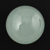 MILKY AQUAMARINE ROUND CAB 14MM 12.20 Cts.