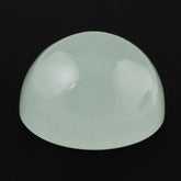 MILKY AQUAMARINE ROUND CAB 14MM 12.20 Cts.