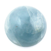 MILKY AQUAMARINE ROUND CAB (AA) 14MM 10.90 Cts.