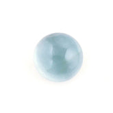 MILKY AQUAMARINE ROUND CAB (AA) 6MM 0.91 Cts.