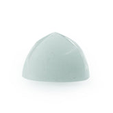 MILKY AQUAMARINE PYRAMID CUSHION CAB 12MM 8.50 Cts.